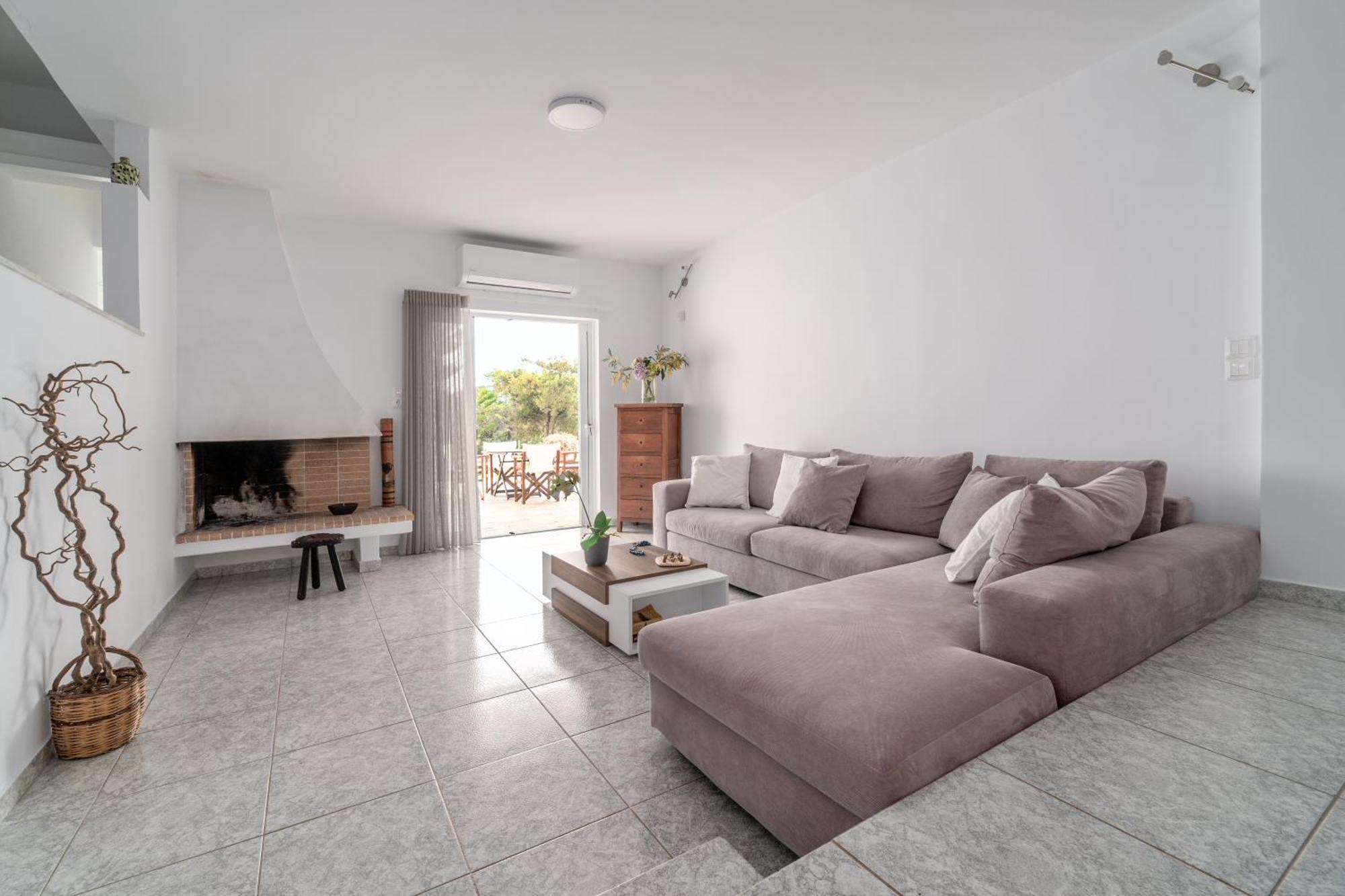 Legrena Beach House Sounion Quarto foto